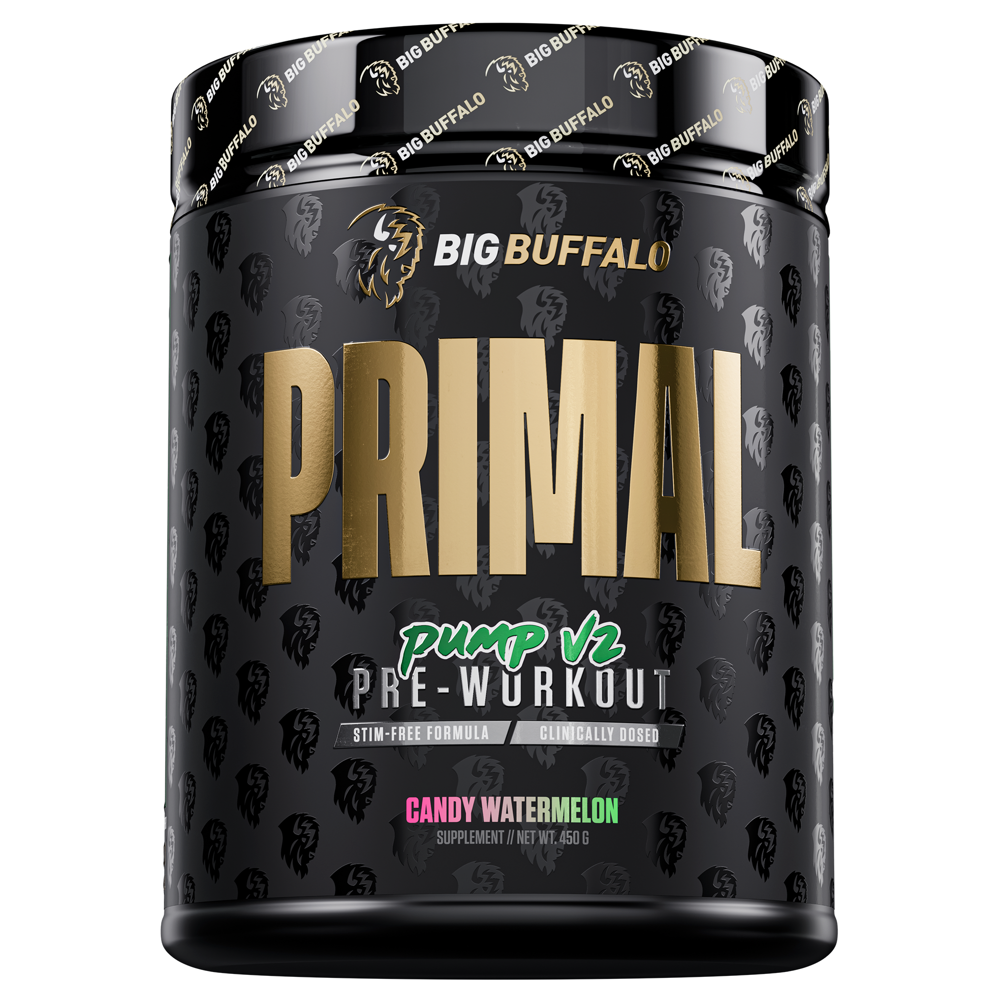 Big Buffalo Primal Pump V2 Pre-Workout - Candy Watermelon
