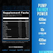 Big Buffalo Primal Ultimate Pre-Workout - Label Graphic V2